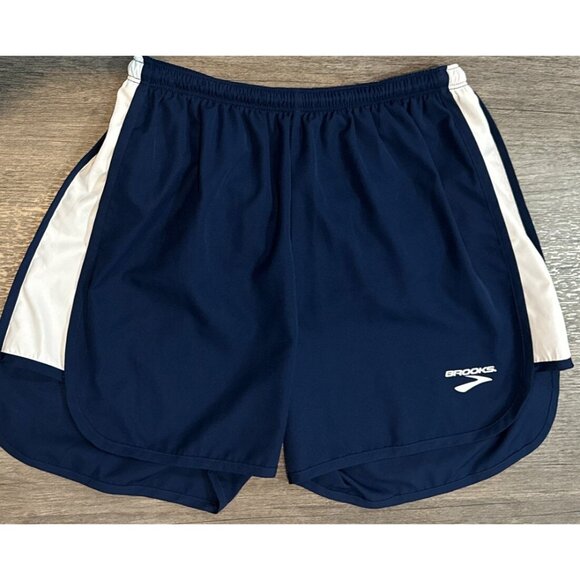Brooks Running Shorts Womens Medium 4” Inseam Elastic Waist 7T4HEXK - Picture 1 of 4